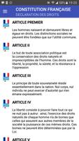 Constitution Française screenshot 1
