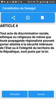 Constitution du Sénégal تصوير الشاشة 1