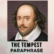 THE TEMPEST PARAPHRASE