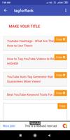 youtube tags ảnh chụp màn hình 3