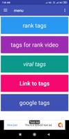 youtube tags poster