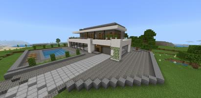 Modern Houses For Minecraft PE 2021 syot layar 1