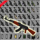 Guns  For Minecraft PE-3D icône