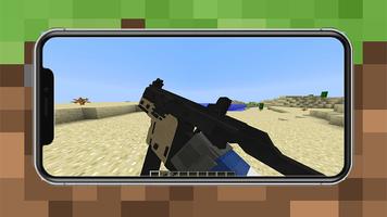 Guns  For Minecraft PE-3D capture d'écran 2