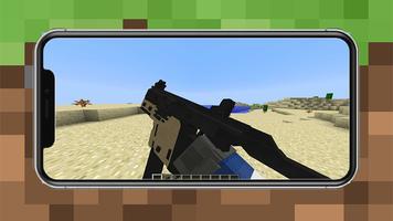 Guns  For Minecraft PE-3D تصوير الشاشة 2