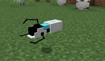 Portal Gun Mod For Minecraft P plakat