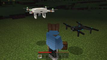 Drone Mod For Minecraft PE Affiche