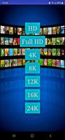 4K-8K-12K-16K Videos TV-Phone capture d'écran 1