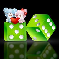 Love Story With Snake Ladder Game Plakat