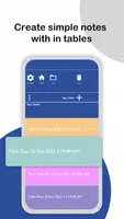 Table Maker - Easy Table Notes ảnh chụp màn hình 5