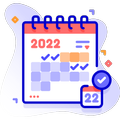 Calendar تقویم یادداشت 2022
