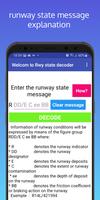 Runway state message Decoder syot layar 2