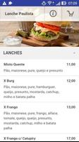 Lanche do Paulista اسکرین شاٹ 1