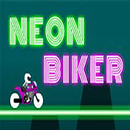 Neon Biker New bike stunt game free racing game APK