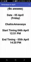 Amavasya Calendar 2019 syot layar 2