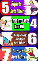 Butt Lifting Workout - Buttocks, hips &  Glute capture d'écran 1