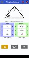 Calculadora triángulo - Trigon постер