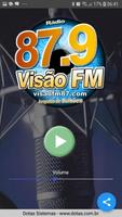پوستر Rádio Visão FM Leopoldo de Bulhões