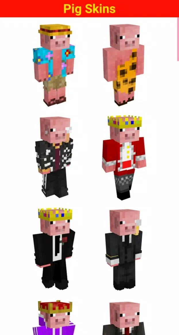 Complementos do Chef Pig para MCPE SKINS versão móvel andróide iOS apk  baixar gratuitamente-TapTap