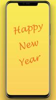 New Year Wishes Cartaz