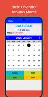 Calendario 2026 Poster