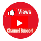 Channel Support - View Subscribe Watchtime Zeichen