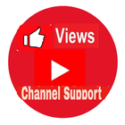 Channel Support - View Subscribe Watchtime آئیکن
