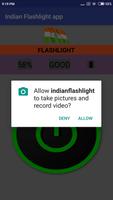 INDIAN FLASHLIGHT : BACKGROUND FLASHLIGHT تصوير الشاشة 2
