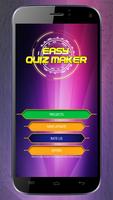 Easy Quiz Maker Poster