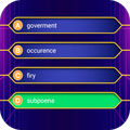 Spelling MCQ Type