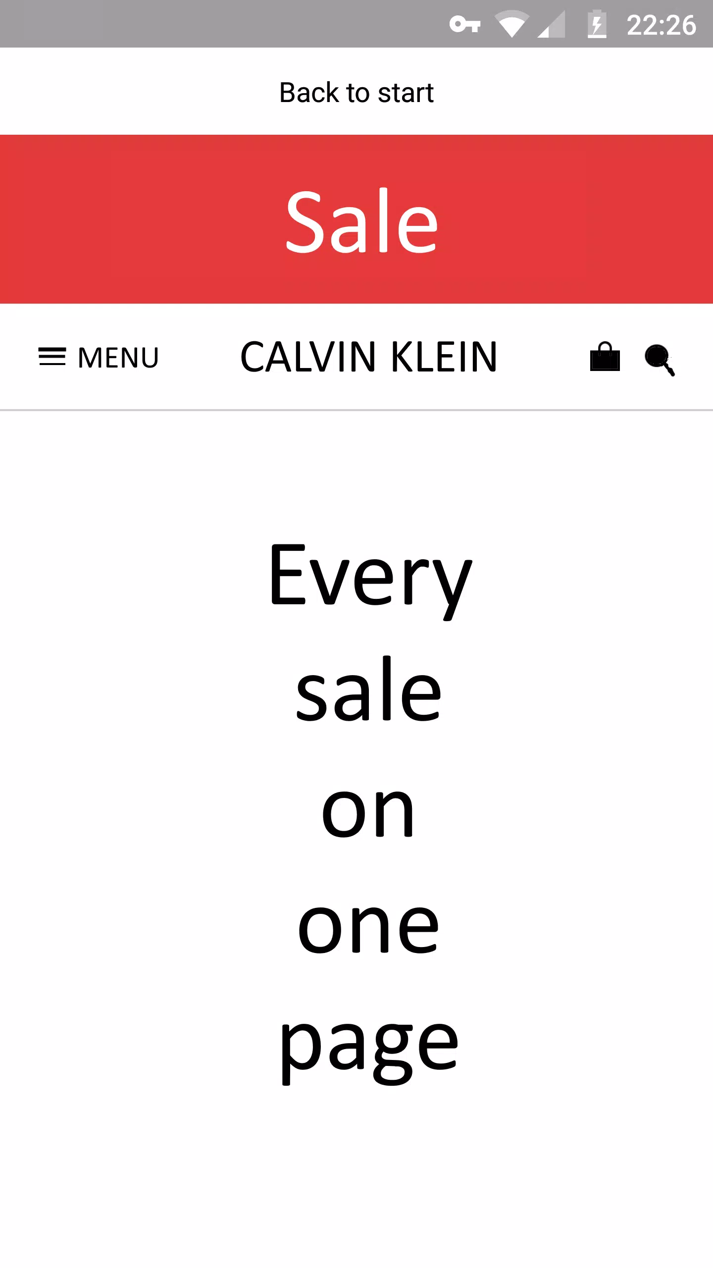 Calvin Klein Online App APK for Android Download