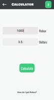 Money Calculator for Robux screenshot 1