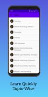 Mobile Marketing تصوير الشاشة 2