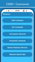 Commands Guide capture d'écran 1
