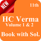 آیکون‌ HC Verma: Solution: 11th Volume 1 & 2