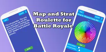 Map and Strat Roulette for Battle Royale