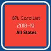 BPL Card List 2018-19 : All India