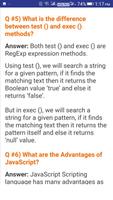 Java Script Interview Questions capture d'écran 2
