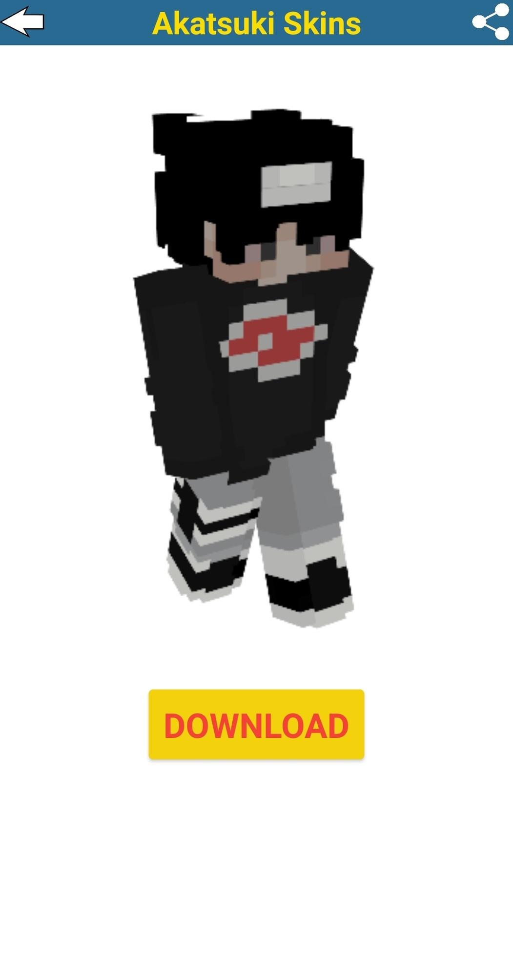 Akatsuki Skins For Minecraft For Android Apk Download