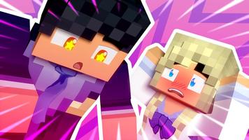 Anime Skins minecraft Plakat