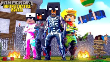 Battle Royale Skins For Minecraft Plakat