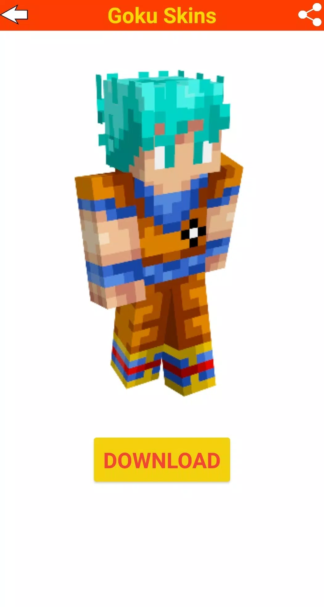Descarga de APK de Goku Skins For Minecraft para Android Descarga de APK de Goku Skins For Minecraft para Android