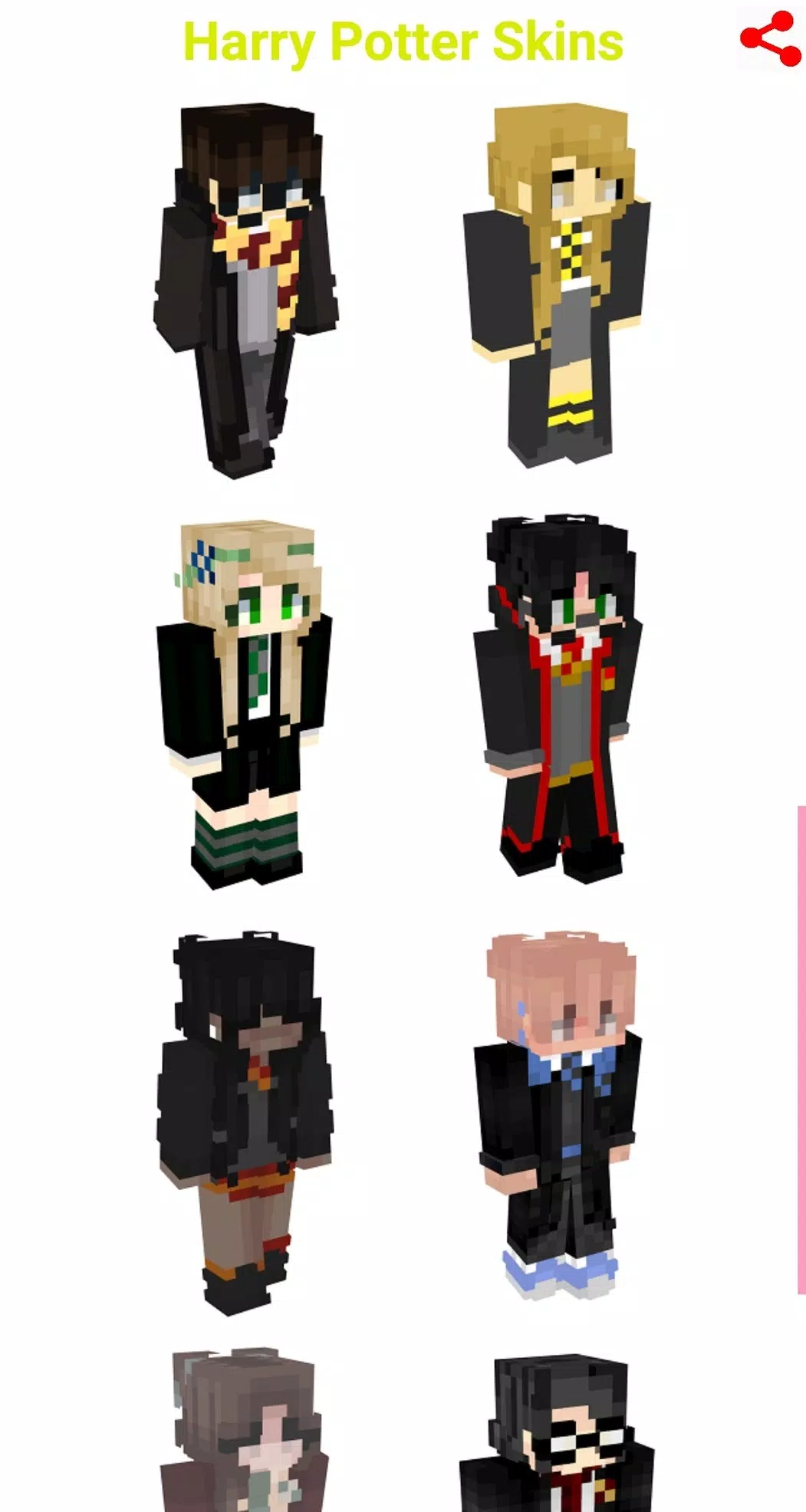 Harry Potter Skins for Minecraft PE APK for Android Download