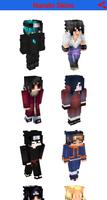 Naruto skins for minecraft Affiche