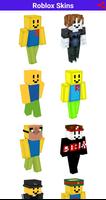 Roblox skins for minecraft پوسٹر