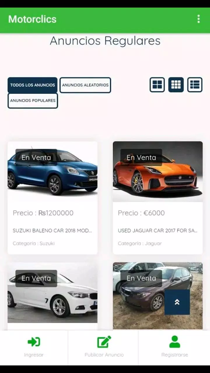 Compra y Venta de autos Bolivia: Motorclics.com APK pour Android Télécharger