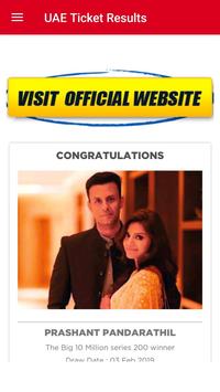 Abu Dhabi Big Tickets Lottery Results Uae Dubai Dlya Android Skachat Apk