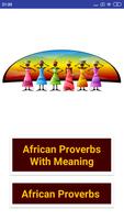 African Proverbs With Meaning โปสเตอร์
