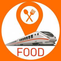 Online train khana ( order food in train app ) plakat