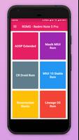 Custom ROMS (MIUI)- Redmi Note 5 Pro Affiche